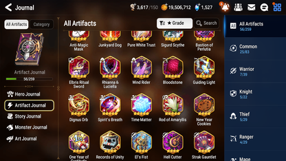 [EUROPE] Epic 7 Seven 1ML 1LIM Ambitious Tywin Diene + ML Pulls + 20 Speed + Name EU Starter Account-Mobile Games Starter