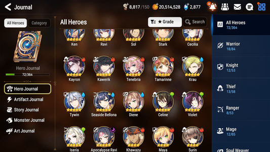 [EUROPE] Epic 7 Seven 1ML 2LIM Seaside Bellona Diene + ML Pulls + 20 Speed + Name EU Starter Account-Mobile Games Starter