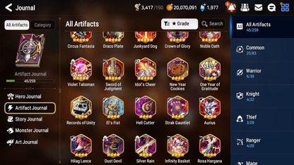 [EUROPE] Epic 7 Seven 1ML 4LIM Ambitious Tywin Fairytale Tenebria Diene Landy Cerise + ML Pulls + 20 Speed + Name EU Starter Account-Mobile Games Starter