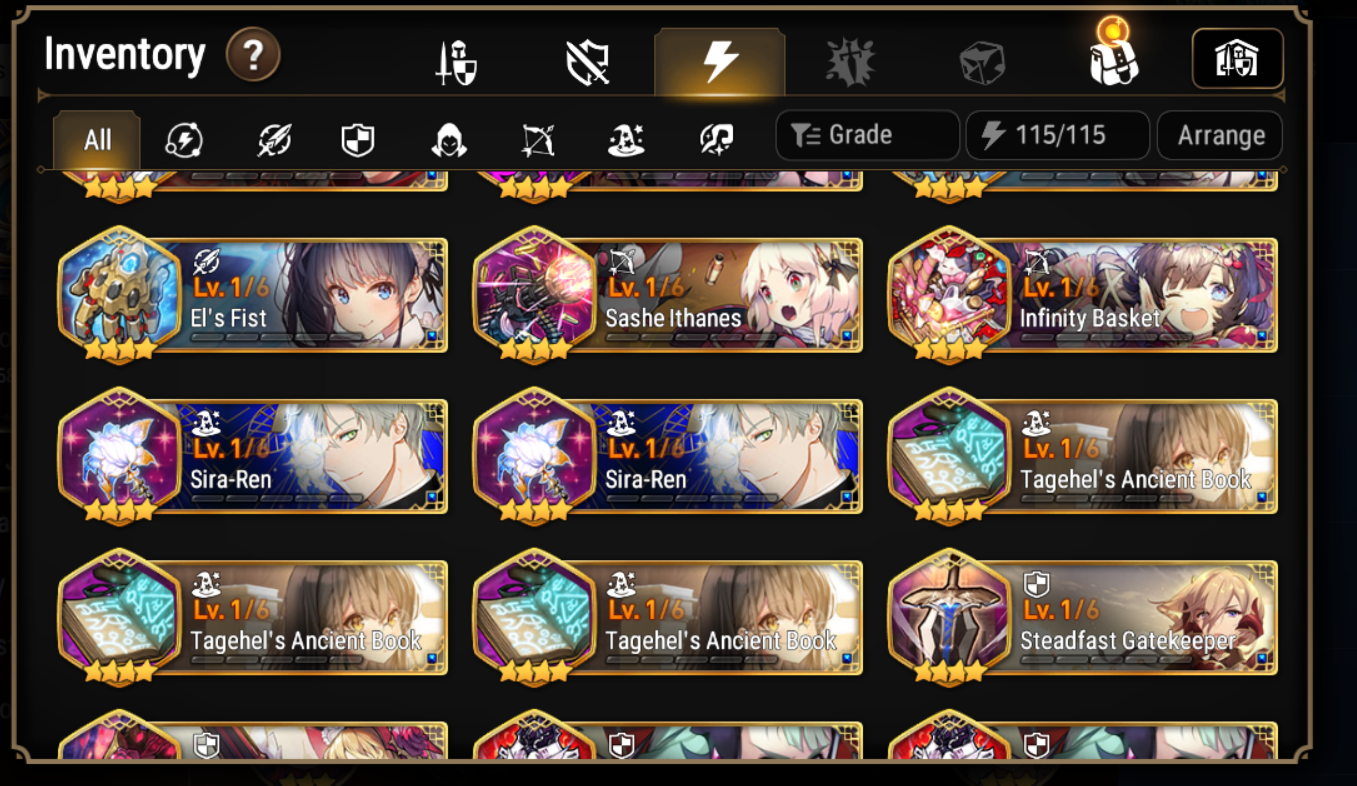 [EUROPE] Epic 7 Seven Diene Tamarinne + Pulls + Name EU Starter Account-Mobile Games Starter