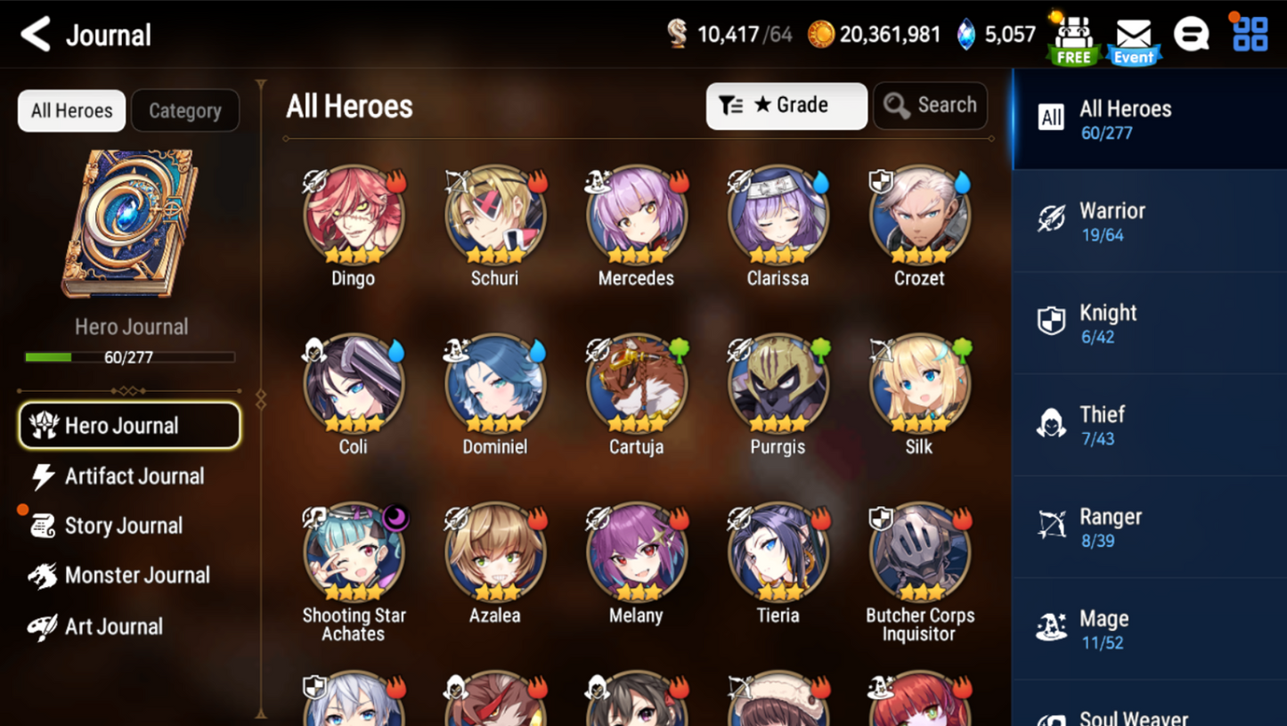 [EUROPE] Epic 7 Seven Seaside Bellona Diene Tamarinne + Pulls + Skystones + Name EU Starter Account-Mobile Games Starter