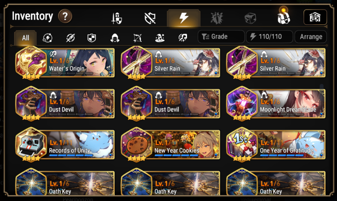 [EUROPE] Epic 7 Seven Seaside Bellona Diene Tamarinne + Pulls + Skystones + Name EU Starter Account-Mobile Games Starter