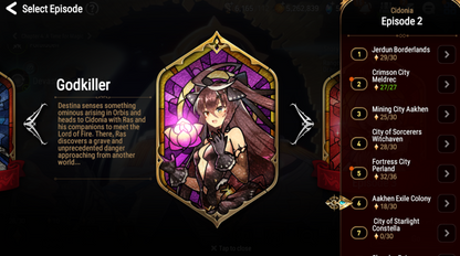 [EUROPE][INSTANT] Epic 7 Seven Diene EU 10-10 Account-Mobile Games Starter