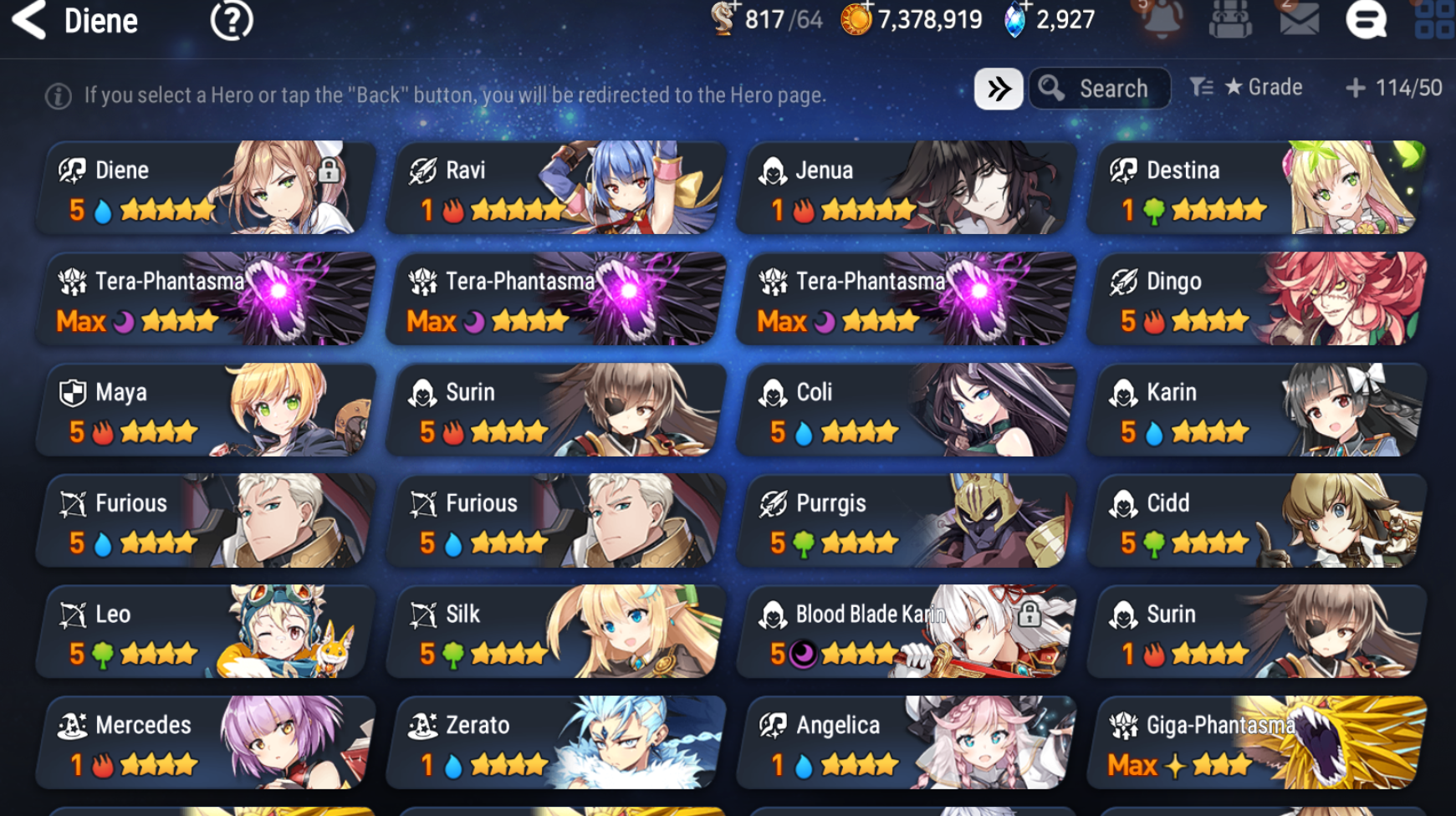 [EUROPE][INSTANT] Epic 7 Seven Diene EU Starter Account-Mobile Games Starter