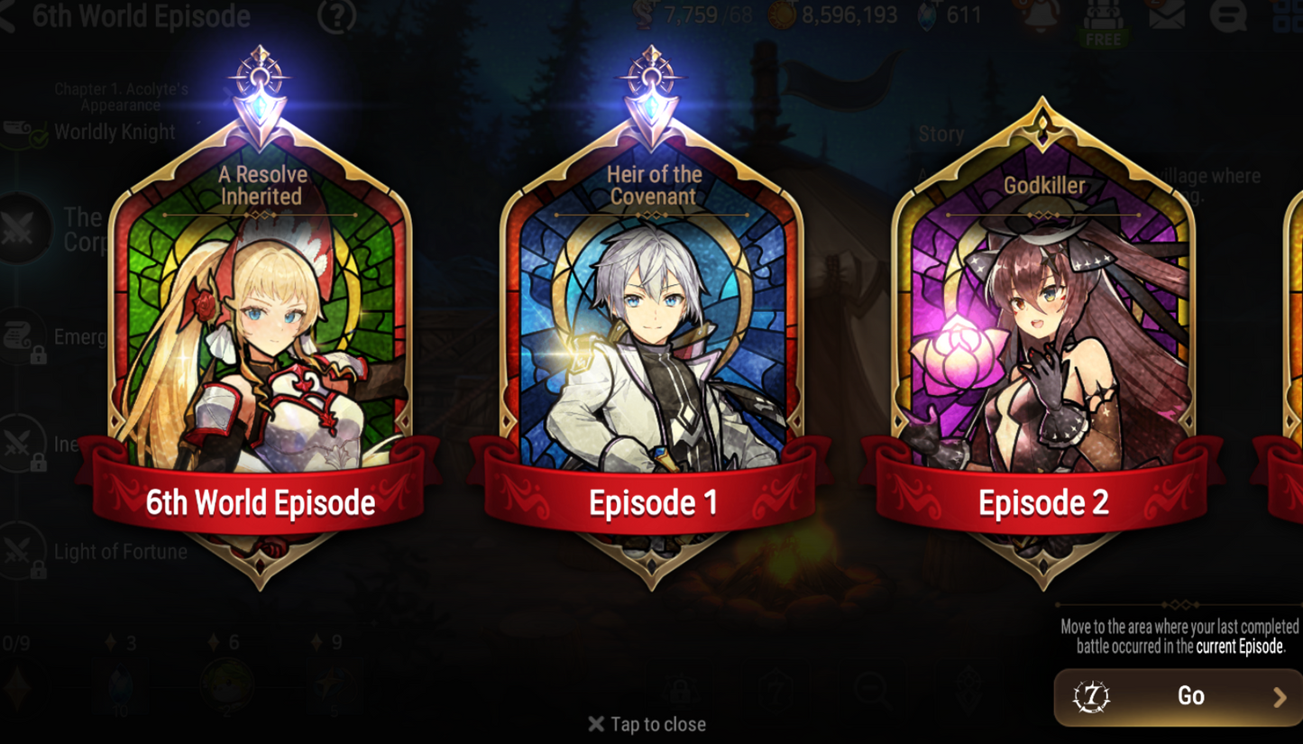 [EUROPE][INSTANT] Epic 7 Seven Diene EU Starter Account-Mobile Games Starter