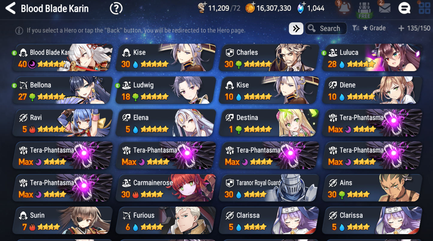 [EUROPE][INSTANT] Epic 7 Seven Diene EU Starter Account-Mobile Games Starter