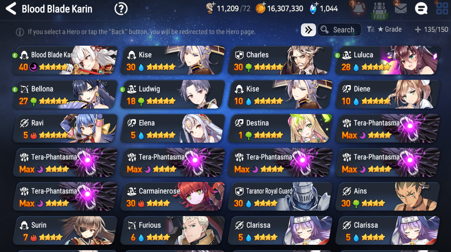 [EUROPE][INSTANT] Epic 7 Seven Diene EU Starter Account-Mobile Games Starter
