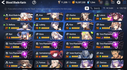 [EUROPE][INSTANT] Epic 7 Seven Diene EU Starter Account-Mobile Games Starter