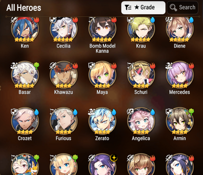[EUROPE][INSTANT] Epic 7 Seven Diene EU Starter Account-Mobile Games Starter