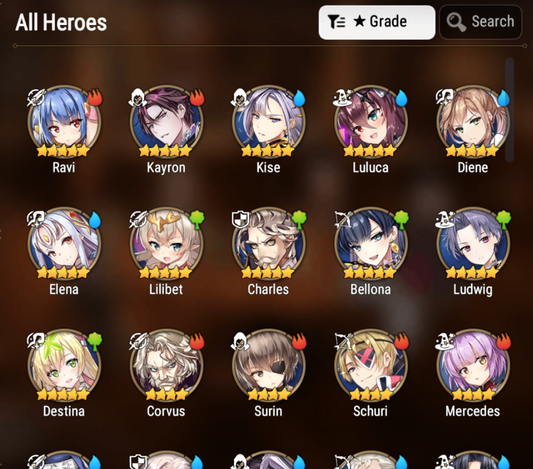 [EUROPE][INSTANT] Epic 7 Seven Diene EU Starter Account-Mobile Games Starter