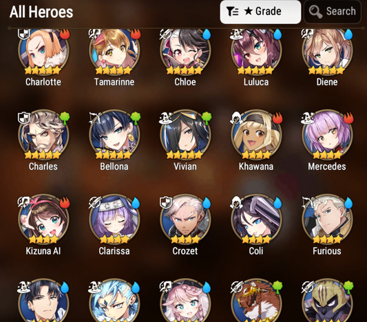 [EUROPE][INSTANT] Epic 7 Seven Diene EU Starter Account-Mobile Games Starter