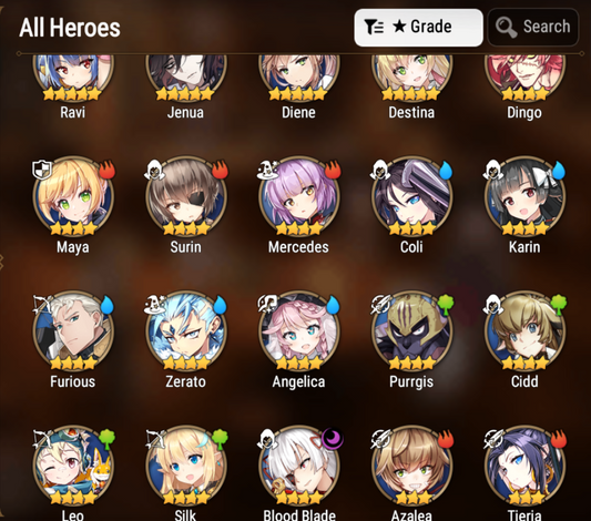 [EUROPE][INSTANT] Epic 7 Seven Diene EU Starter Account-Mobile Games Starter