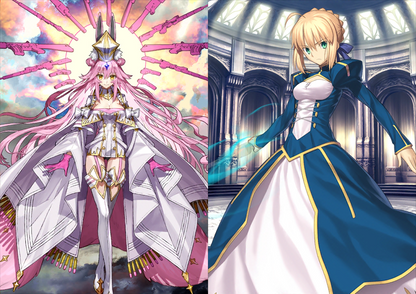 [NA][INSTANT] FGO Koyanskaya + 2900~3000SQ + 150-200 tickets Fate Grand Order endgame LB6 account-Mobile Games Starter