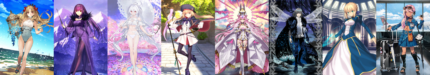 [NA][INSTANT] FGO Space Ereshkigal + Lady Avalon Skadi Altria Caster Koyanskaya Oberon + 1000~2000SQ Fate Grand Order LB6 endgame account (see options)