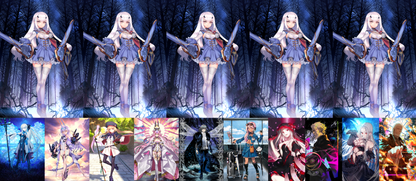 [NA] [INSTANT] FGO NP5 Tam Lin Lancelot + Melusine ruler + Morgan + Altria Caster Koyanskaya Oberon Chloe BG Fate Grand Order endgame account-Mobile Games Starter