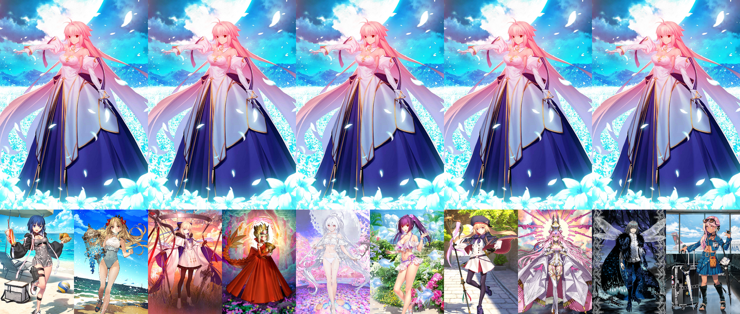 [NA] FGO NP5 Arcueid + Ciel Space Ereshkigal Aesc Draco + Altria Caster Koyanskaya Oberon Lady Avalon Skadi ruler + 500-1000SQ Fate Grand Order Archetype: Earth endgame LB6 account-Mobile Games Starter