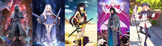 [JP] Hassan-i-Sabbah (Azrael) Fairy Knight Lancelot Melusine Space Ishtar Ryoma Artoria Caster Castoria +1200-1400SQ FGO Fate Grand Order starter account-Mobile Games Starter