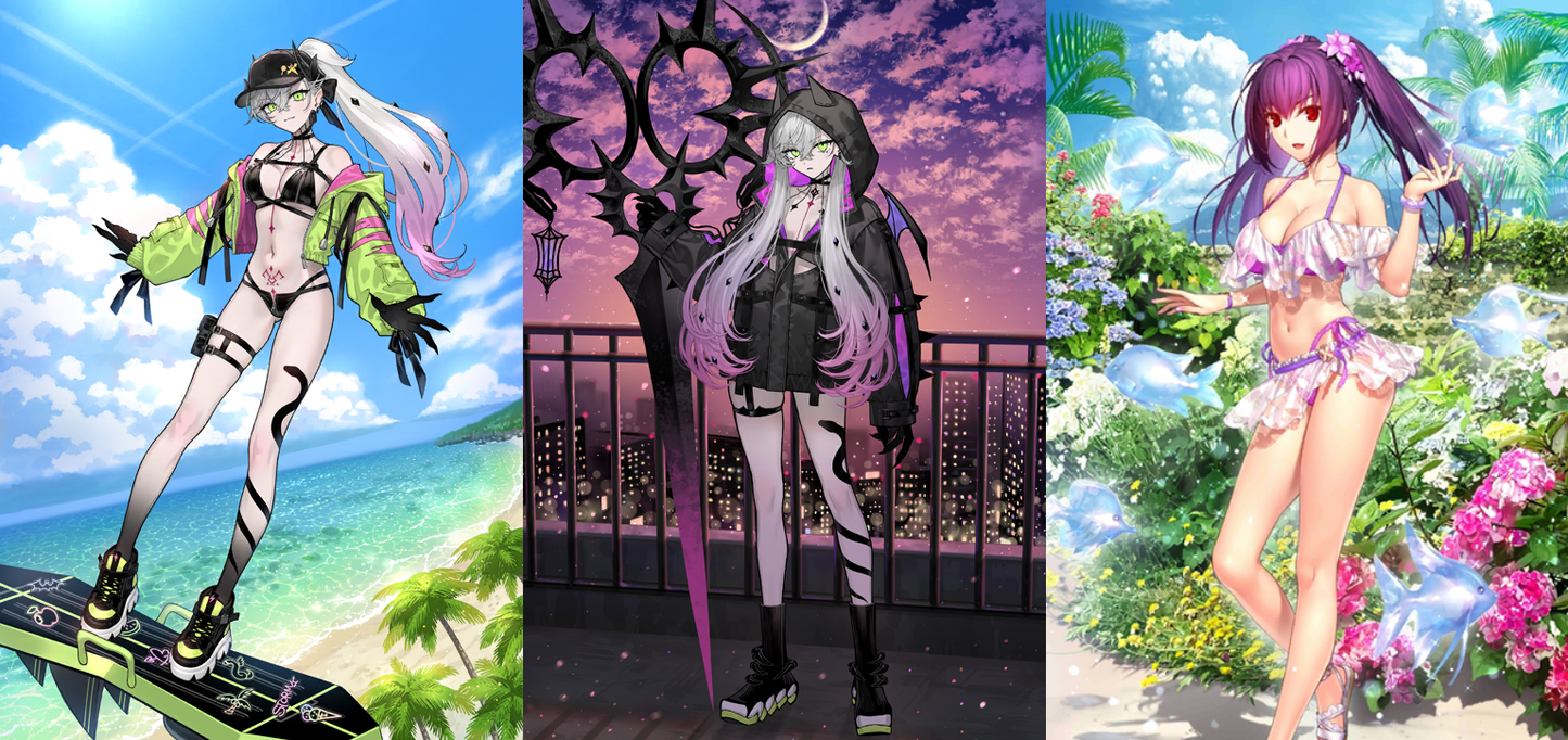 [JP] [INSTANT] FGO Lilith + Skadi ruler Fate Grand Order starter account-Mobile Games Starter