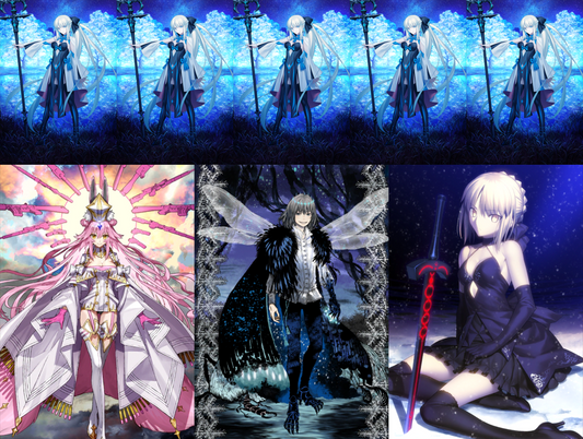 [NA] [INSTANT] FGO NP5 Morgan + Koyanskaya Oberon Fate Grand Order endgame LB6 account-Mobile Games Starter