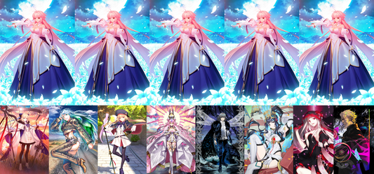 [NA] FGO NP5 Arcueid + Aesc the Savior Kukulcan + Altria Caster Koyanskaya Oberon Fate Grand Order endgame account-Mobile Games Starter