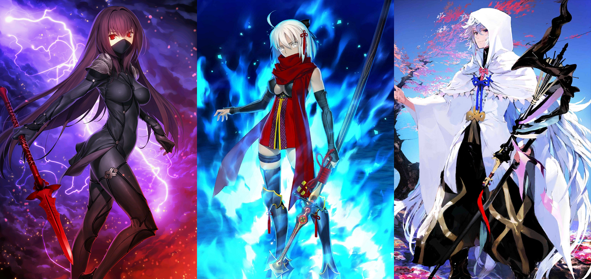 [JP][INSTANT] FGO Scathach + Okita alter Merlin + 900-1000SQ Fate Grand Order starter account