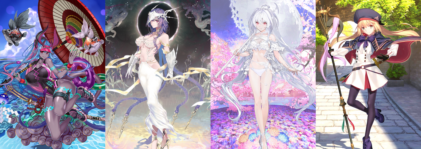 [JP] [INSTANT] FGO Ibuki berserker + Artoria Caster Castoria + Urd + Lady Avalon + 1000SQ Fate Grand Order starter account