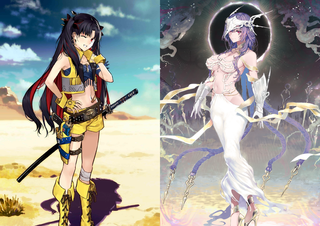 [JP] [INSTANT] FGO Space Ishtar + Urd + 3~4 4* summer servant Fate Grand Order starter account-Mobile Games Starter