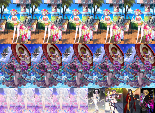 [JP] Triple NP5 Kama NP5 Lady Avalon NP5 Ibuki +Urd Castoria+ 1000SQ FGO Fate Grand Order endgame account