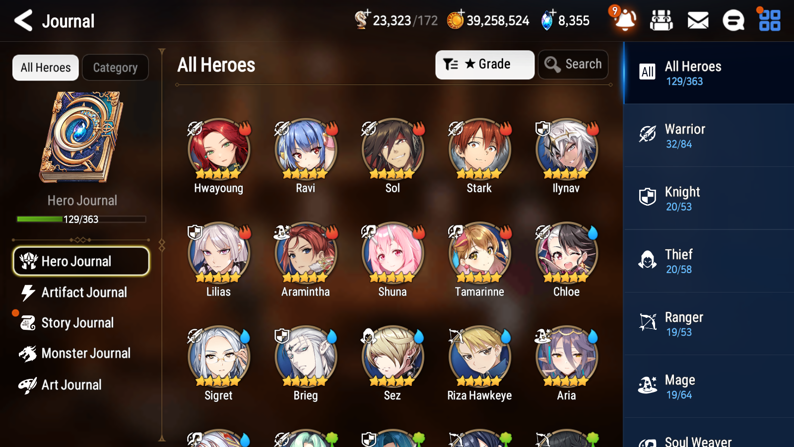 [GLOAL] Epic 7 Seven 5ML Twisted Eidolon Kayron Briar Witch Iseria Ruele of light Angel Angelica + ML pulls + 20 Speed + Name Starter Account-Mobile Games Starter