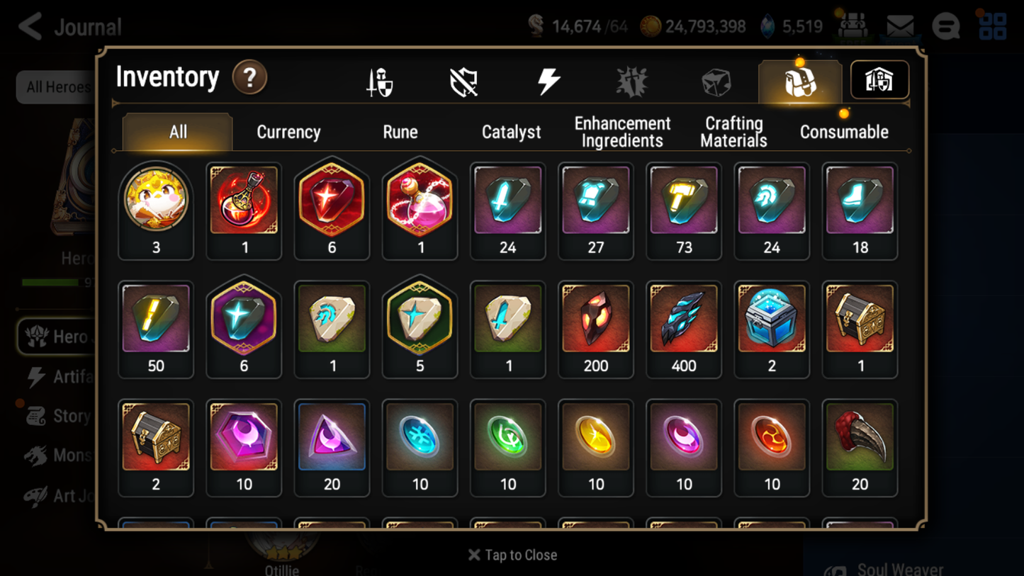 [GLOAL] Epic 7 Seven 5ML Twisted Eidolon Kayron Briar Witch Iseria Ruele of light Angel Angelica + ML pulls + 20 Speed + Name Starter Account-Mobile Games Starter