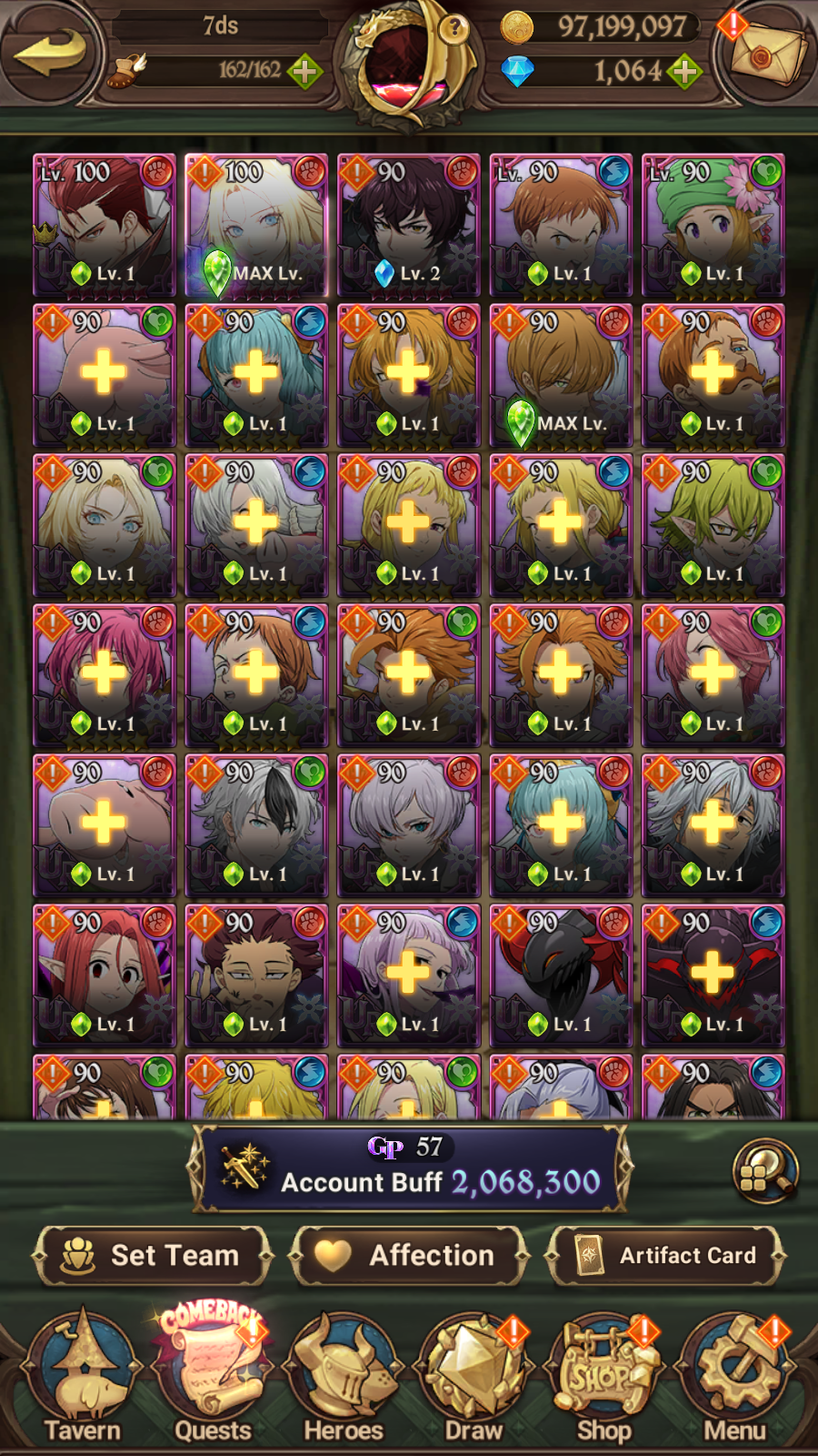 [GLOBAL] 1000 Diamonds + 6/6 Transcendent Ban Ultimate Escanor Elizabeth Purgatory Meliodas++ 7DS Seven Deadly Sins: Grand Cross Resource Starter Account-Mobile Games Starter