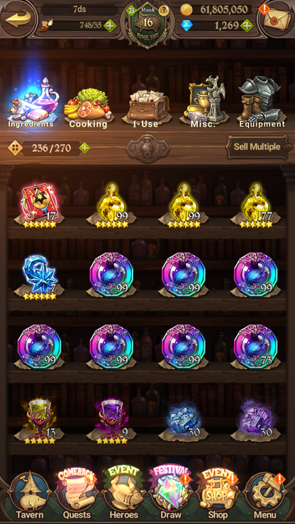 [GLOBAL] 1200 Diamonds + 6/6 Transcendent Ban 3/6 Ultimate Escanor 6/6 Elizabeth 4/6 Purgatory Meliodas++ 7DS Seven Deadly Sins: Grand Cross Resource Starter Account-Mobile Games Starter