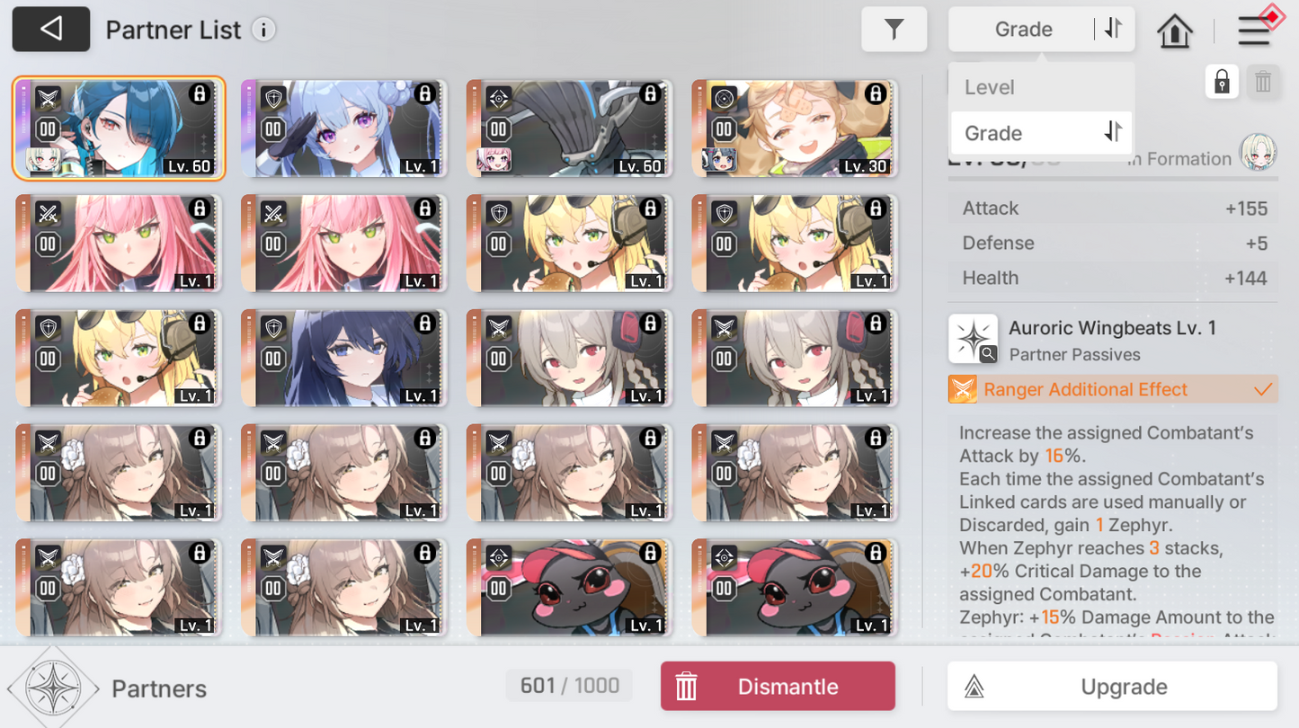[GLOBAL] 6+1 Heidemarie + Diana + 240 pulls + 1 Omega Code etc | Chaos Zero Nightmare Semi Starter Account-Mobile Games Starter