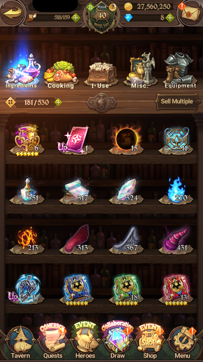 [GLOBAL] 6/6 Covenant of Light Ludociel 6/6 Mael of Sunshine++ 7DS Seven Deadly Sins: Grand Cross Resource Starter Account-Mobile Games Starter