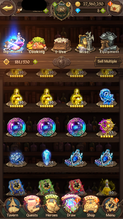 [GLOBAL] 6/6 Covenant of Light Ludociel 6/6 Mael of Sunshine++ 7DS Seven Deadly Sins: Grand Cross Resource Starter Account-Mobile Games Starter