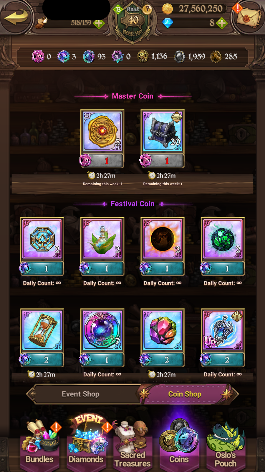 [GLOBAL] 6/6 Covenant of Light Ludociel 6/6 Mael of Sunshine++ 7DS Seven Deadly Sins: Grand Cross Resource Starter Account-Mobile Games Starter