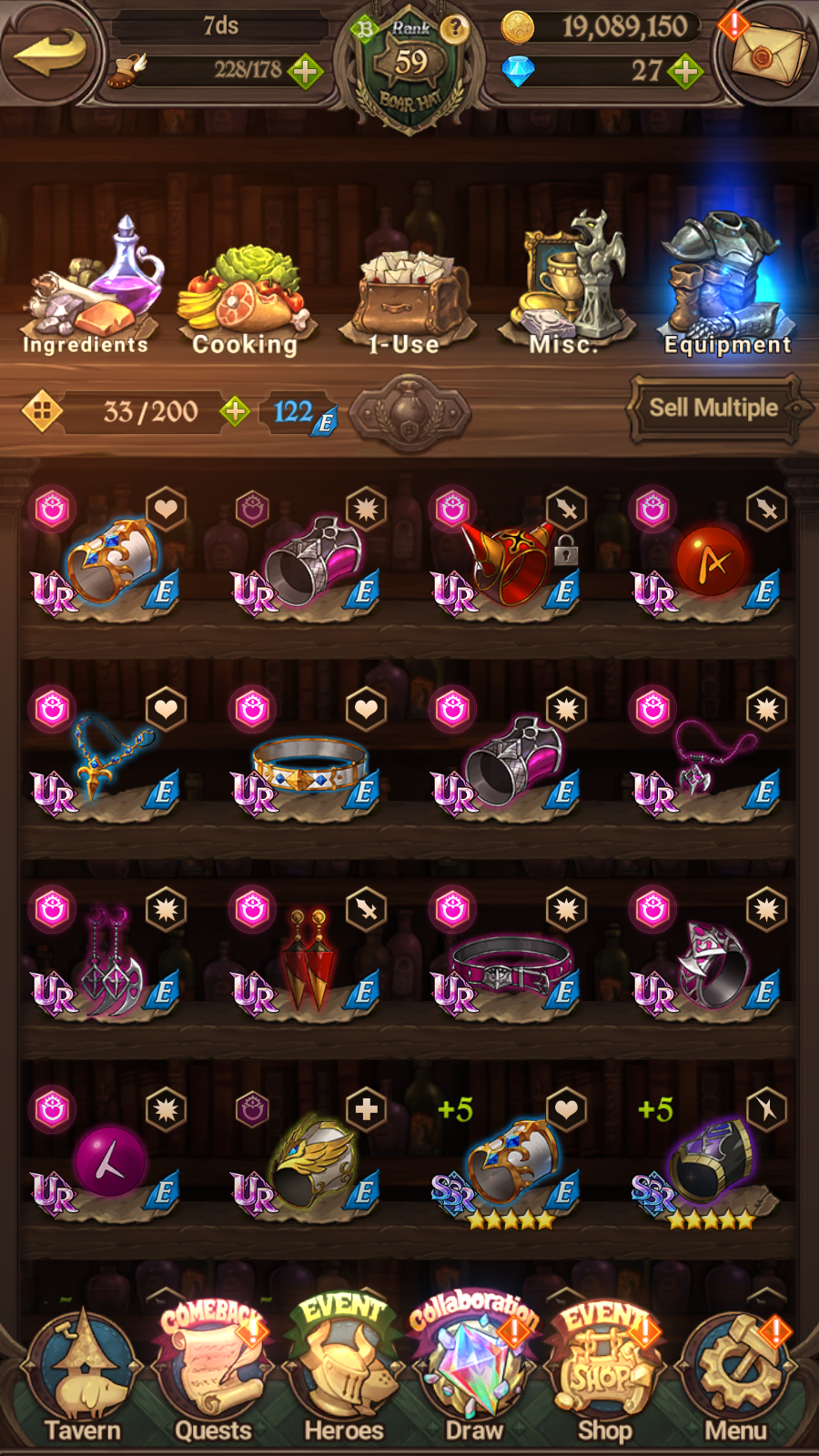 [GLOBAL] 6/6 Mael of Sunshine++ 7DS Seven Deadly Sins: Grand Cross Resource Starter Account-Mobile Games Starter
