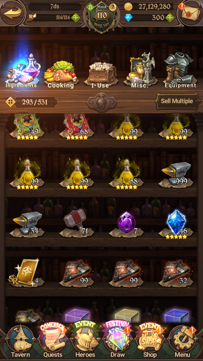 [GLOBAL] 6/6 Purgatory Meliodas++ 7DS Seven Deadly Sins: Grand Cross Endgame Account-Mobile Games Starter
