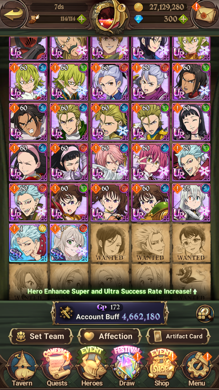 [GLOBAL] 6/6 Purgatory Meliodas++ 7DS Seven Deadly Sins: Grand Cross Endgame Account-Mobile Games Starter
