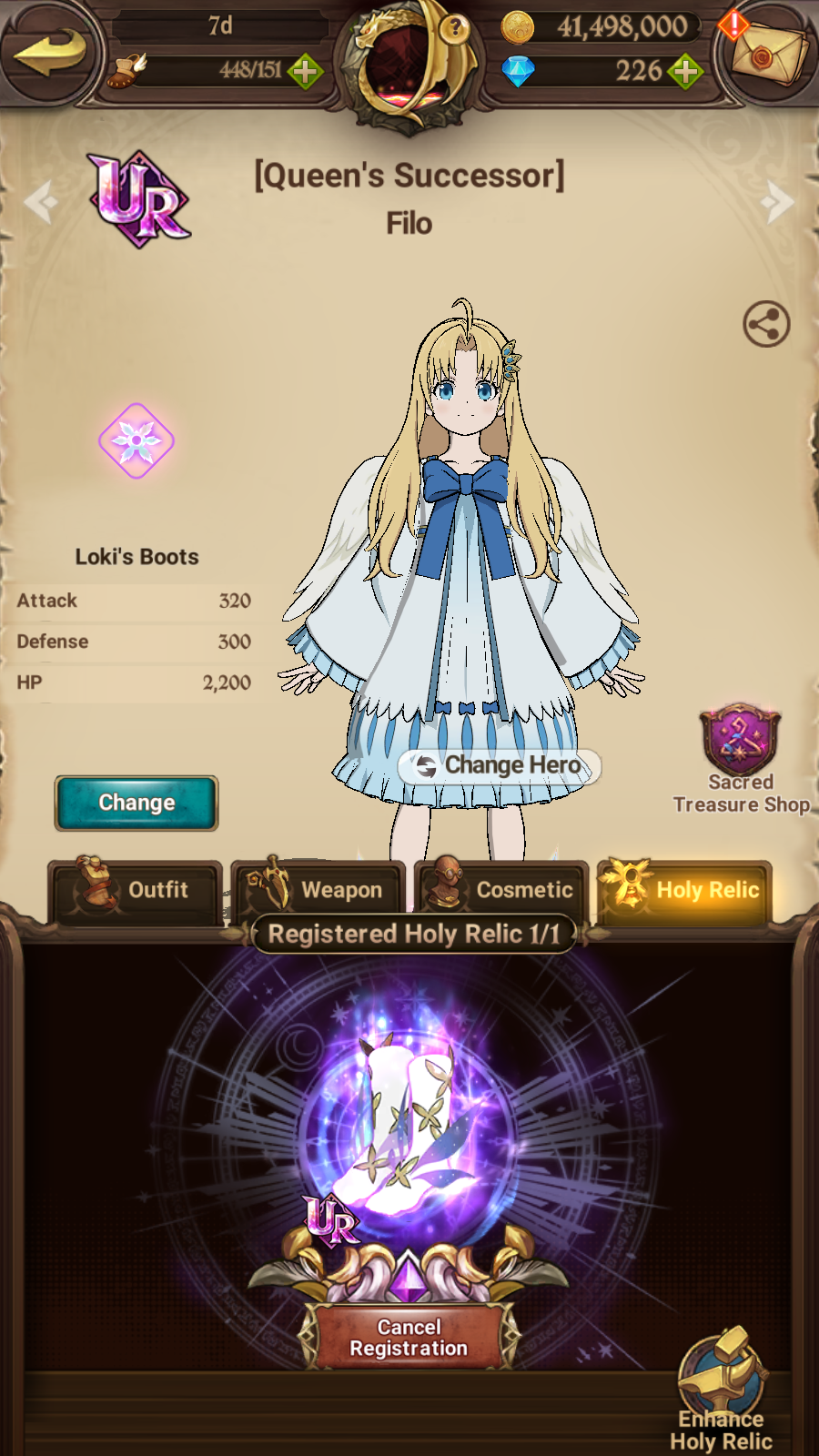 [GLOBAL] 6/6 Shield Hero Naofumi Raphtalia Filo + 4/6 Ultimate Escanor++ 7DS Seven Deadly Sins: Grand Cross Resource Starter Account-Mobile Games Starter