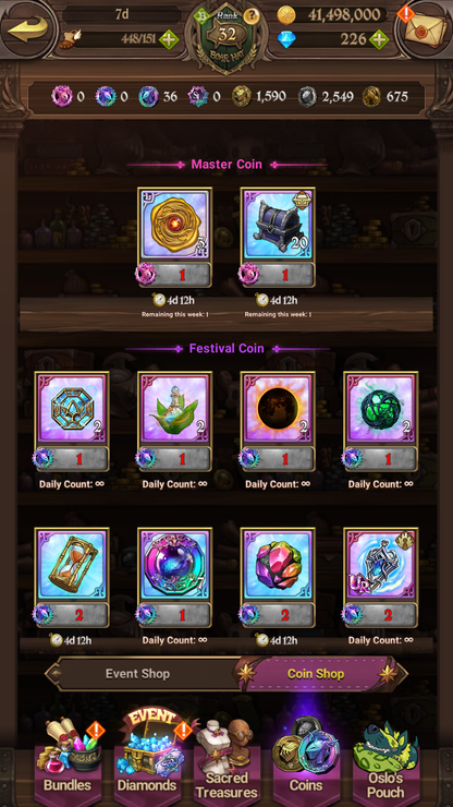 [GLOBAL] 6/6 Shield Hero Naofumi Raphtalia Filo + 4/6 Ultimate Escanor++ 7DS Seven Deadly Sins: Grand Cross Resource Starter Account-Mobile Games Starter