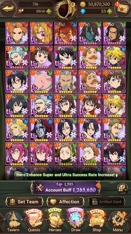 [GLOBAL] 6/6 Shield Hero Naofumi Raphtalia Filo 7DS Seven Deadly Sins: Grand Cross Resource Starter Account-Mobile Games Starter