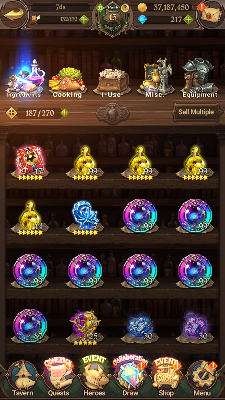 [GLOBAL] 6/6 Transcendent Ban 4/6 Purgatory 6/6 Traitor Meliodas 5/6 Ultimate Escanor Elizabeth++ 7DS Seven Deadly Sins: Grand Cross Resource Starter Account-Mobile Games Starter