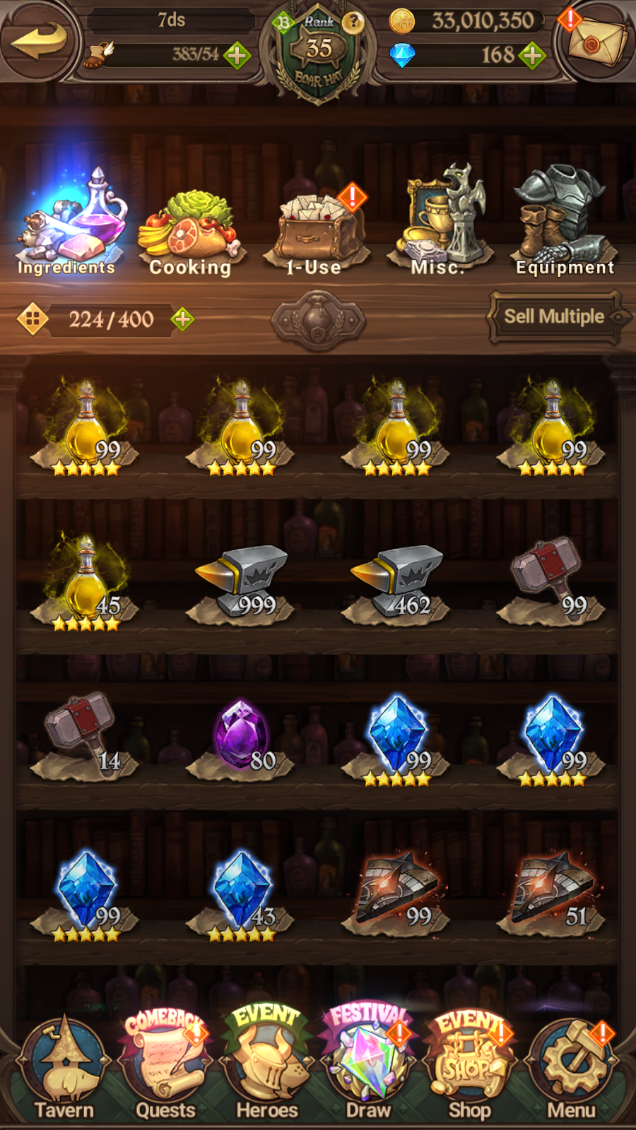 [GLOBAL] 6/6 Transcendent Ban 4/6 Ultimate Escanor 5/6 Elizabeth 5/6 Purgatory Meliodas Overlord Collab++ 7DS Seven Deadly Sins: Grand Cross Resource Starter Account-Mobile Games Starter