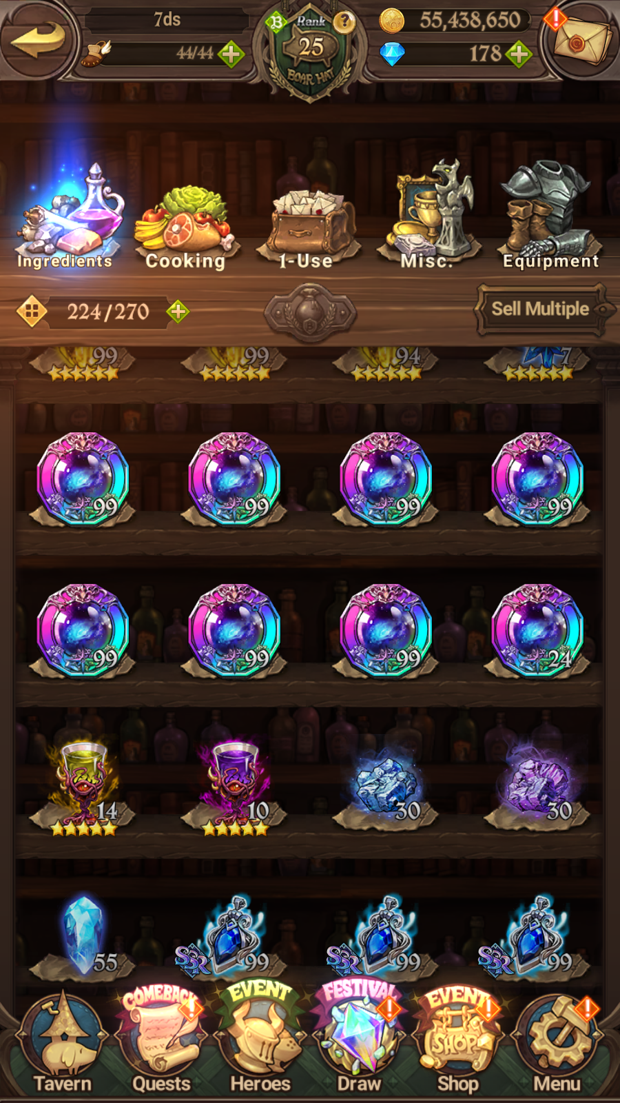 [GLOBAL] 6/6 Transcendent Ban 5/6 Ultimate Escanor 6/6 Elizabeth 6/6 Purgatory Meliodas++ 7DS Seven Deadly Sins: Grand Cross Resource Starter Account-Mobile Games Starter