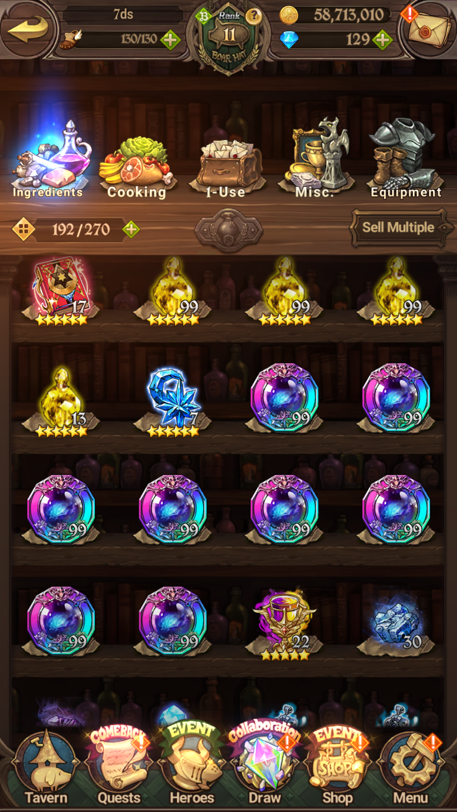 [GLOBAL] 6/6 Transcendent Ban 6/6 Purgatory Meliodas Ultimate Escanor Elizabeth++ 7DS Seven Deadly Sins: Grand Cross Resource Starter Account-Mobile Games Starter