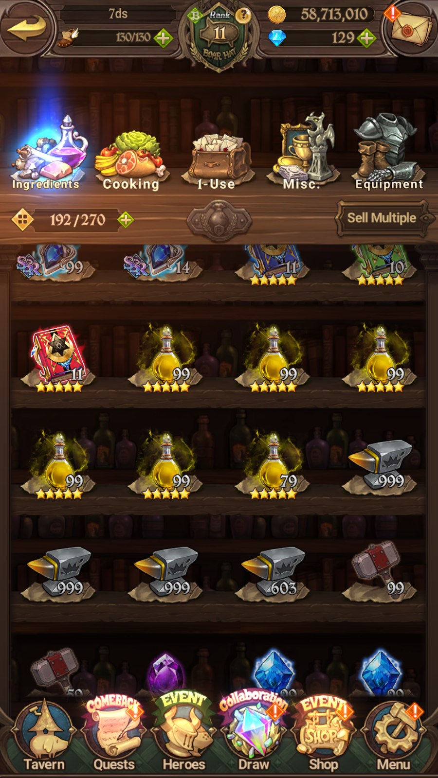 [GLOBAL] 6/6 Transcendent Ban 6/6 Purgatory Meliodas Ultimate Escanor Elizabeth++ 7DS Seven Deadly Sins: Grand Cross Resource Starter Account-Mobile Games Starter