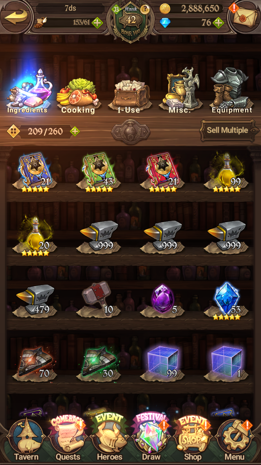 [GLOBAL] 6/6 Ultimate Escanor 6/6 Purgatory Meliodas++ 7DS Seven Deadly Sins: Grand Cross Resource Starter Account-Mobile Games Starter