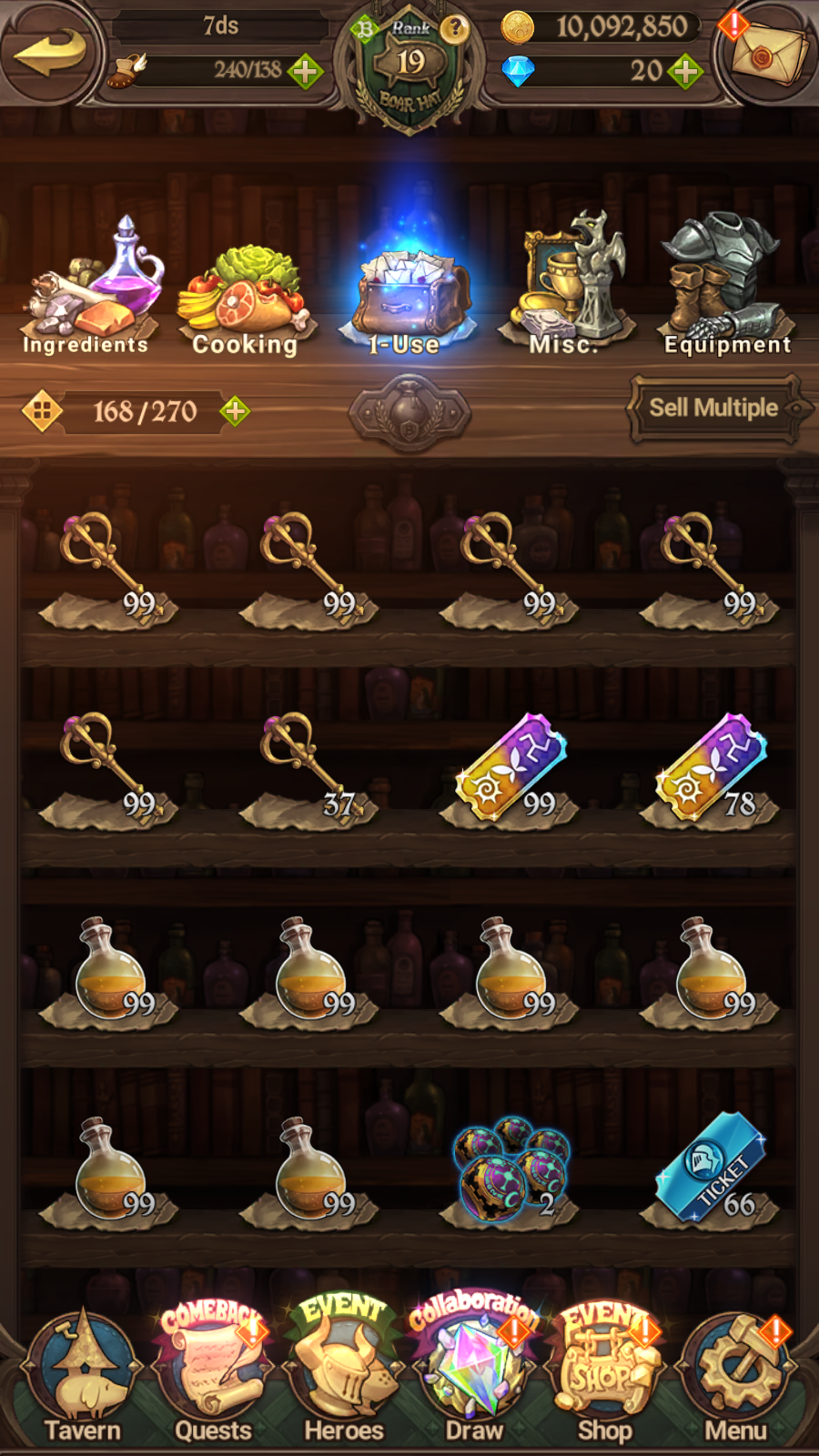[GLOBAL] 6/6 Ultimate Escanor++ 7DS Seven Deadly Sins: Grand Cross Resource Starter Account-Mobile Games Starter