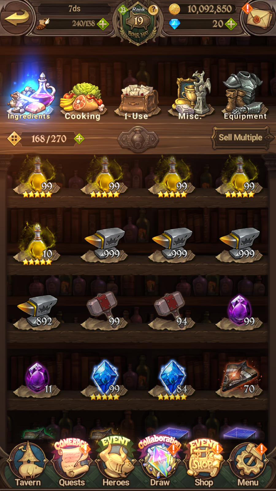 [GLOBAL] 6/6 Ultimate Escanor++ 7DS Seven Deadly Sins: Grand Cross Resource Starter Account-Mobile Games Starter